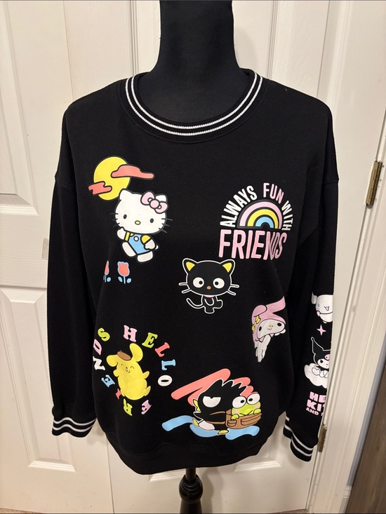 Sanrio Tops - Sanrio Hello Kitty & Friends Graphic Crewneck Sweatshirt
